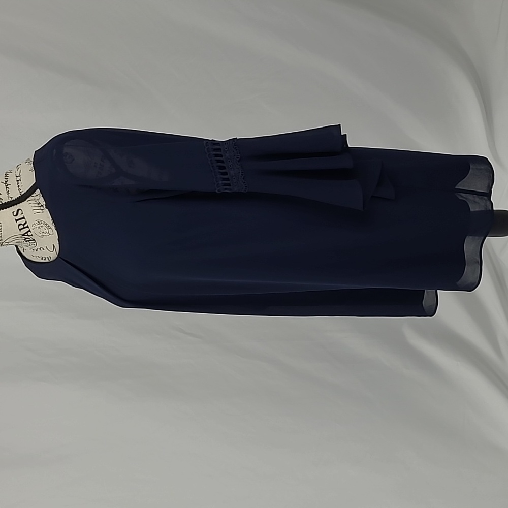 {A. Byer} Navy Dress wedding guest, formal, casual, night out - Picture 2 of 7